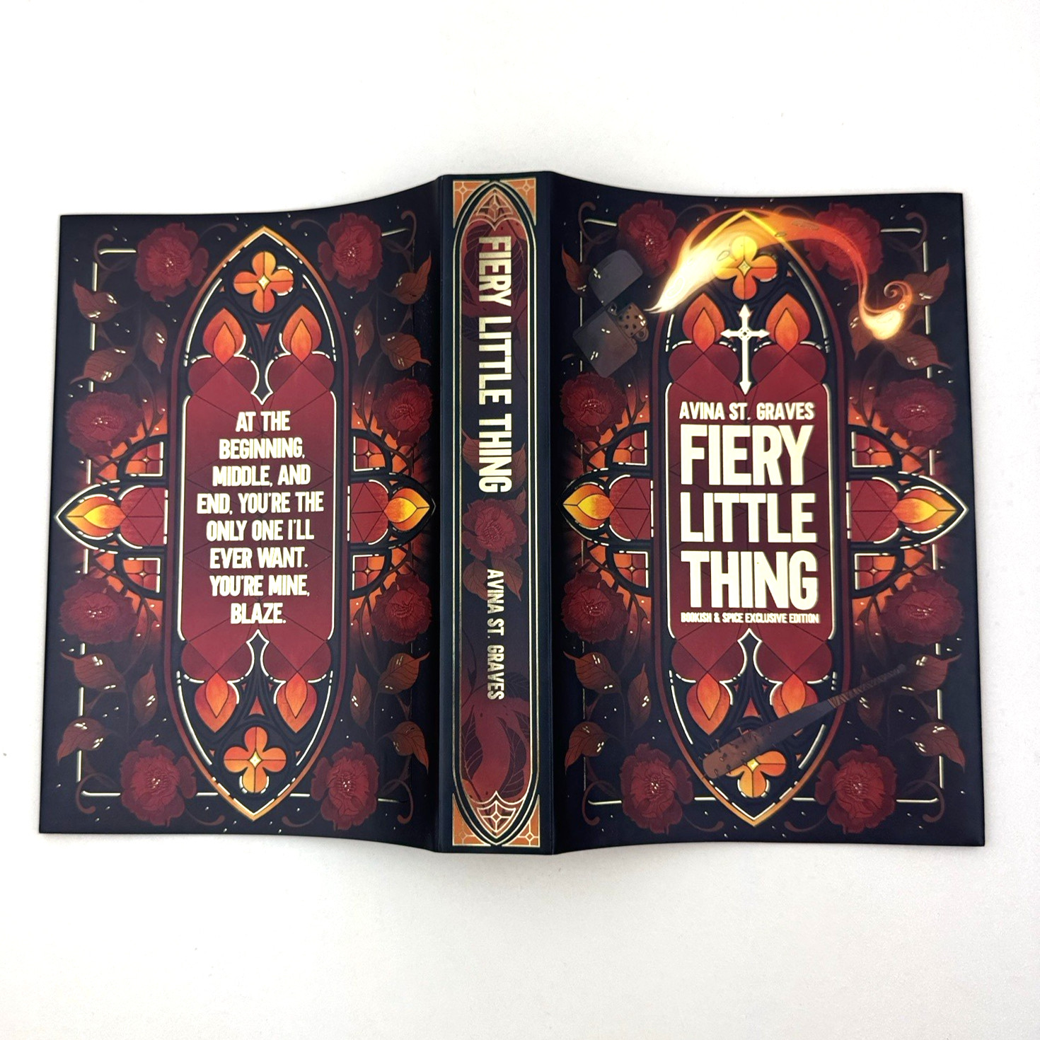 Avina St Graves Fiery Little Thing Bookish & Spice Special Edition New