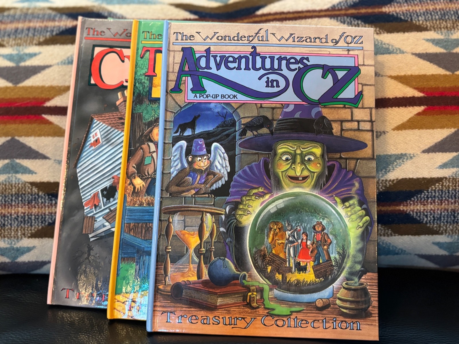 The Wizard of Oz Pop-up Books Set of 4 Treasury Collection Vintage