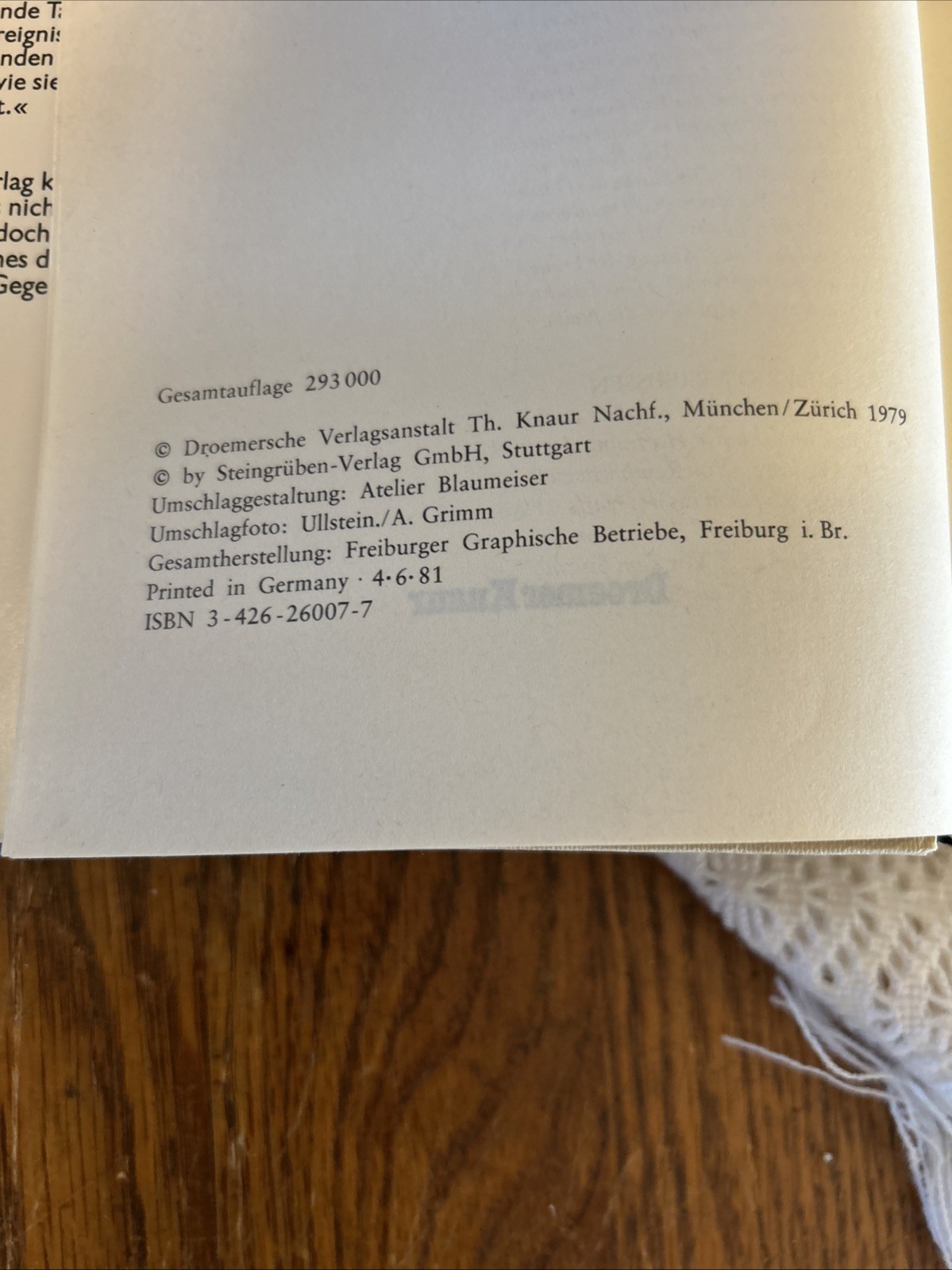 Die Grosse Flucht by Jurgen Thorwald German Hardcover 1979 512 Pages DJ