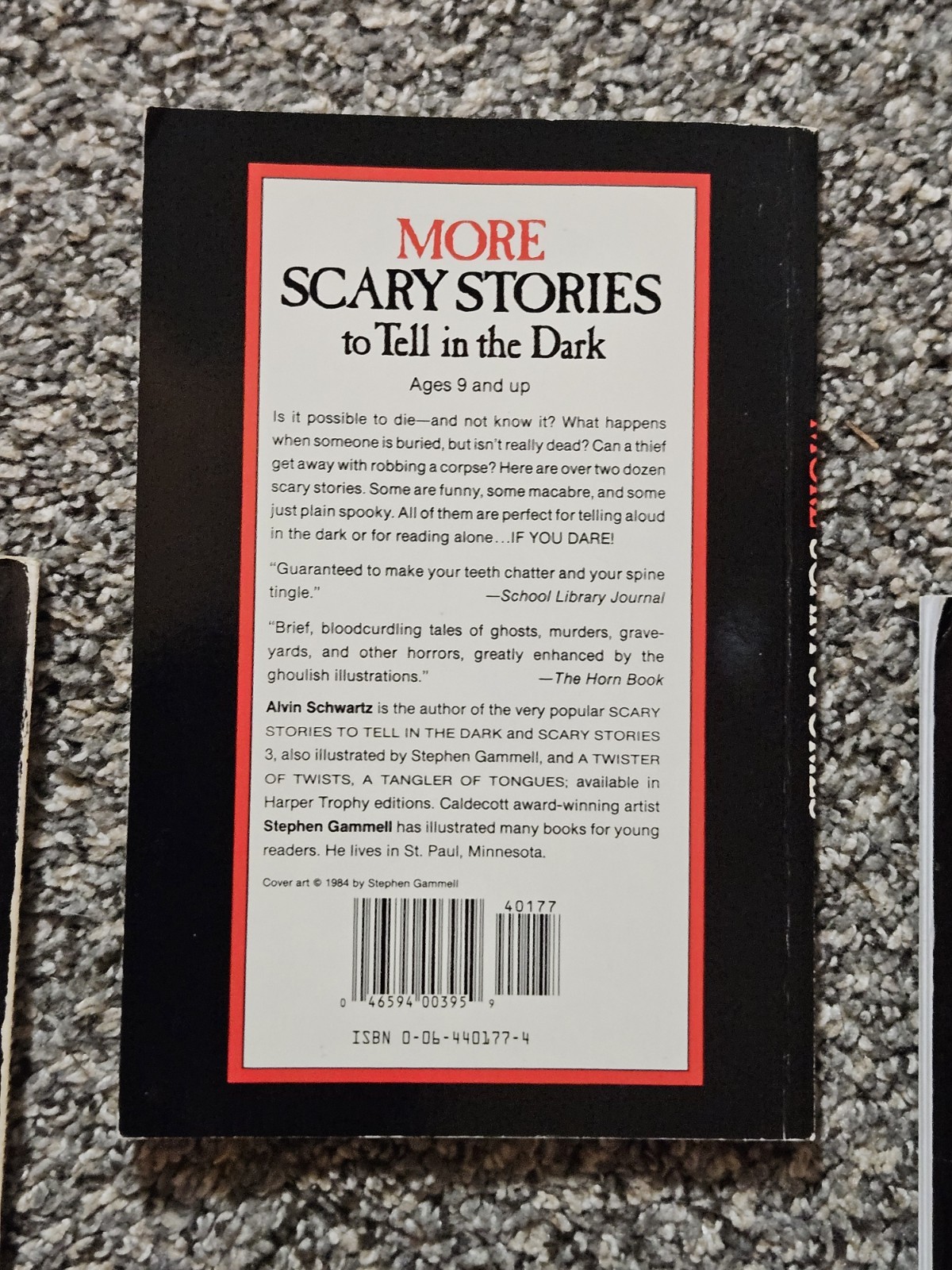 More Scary Stories to Tell in the Dark Book Set 1 2 3 By Alvin Schwartz