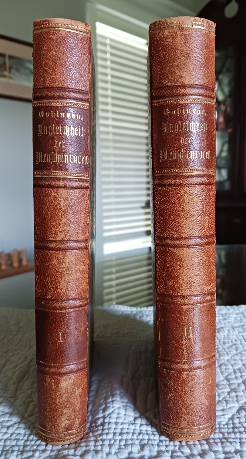 Versuch über die Ungleichheit Der Menschenracen, Gobineau, Volumes 1 & II, 1922