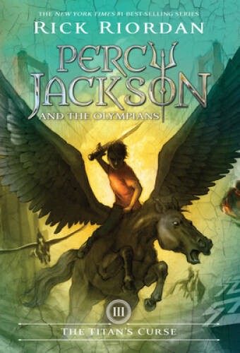 The Titan’s Curse (Percy Jackson and the Olympians, Book 3) – Paperback – GOOD