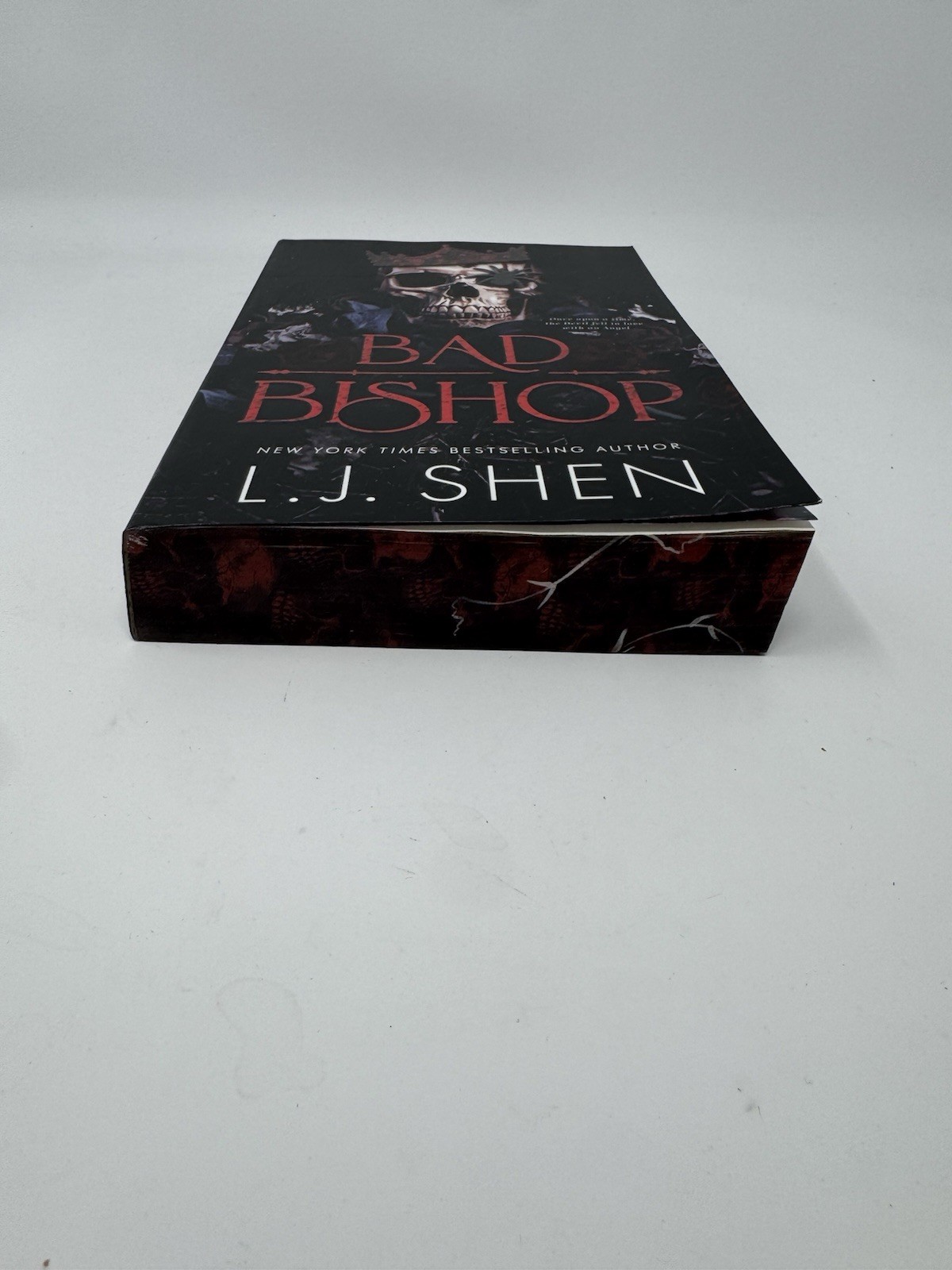 Bad Bishop Deluxe Edition L.J. Shen Paperback Sprayed Edges Society of Villains