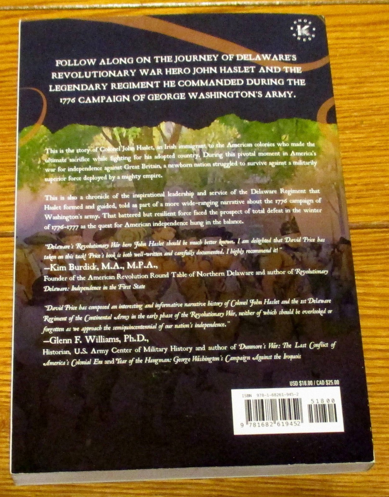 2020 John Haslet’s World by David Price SIGNED Trade Paperback Book