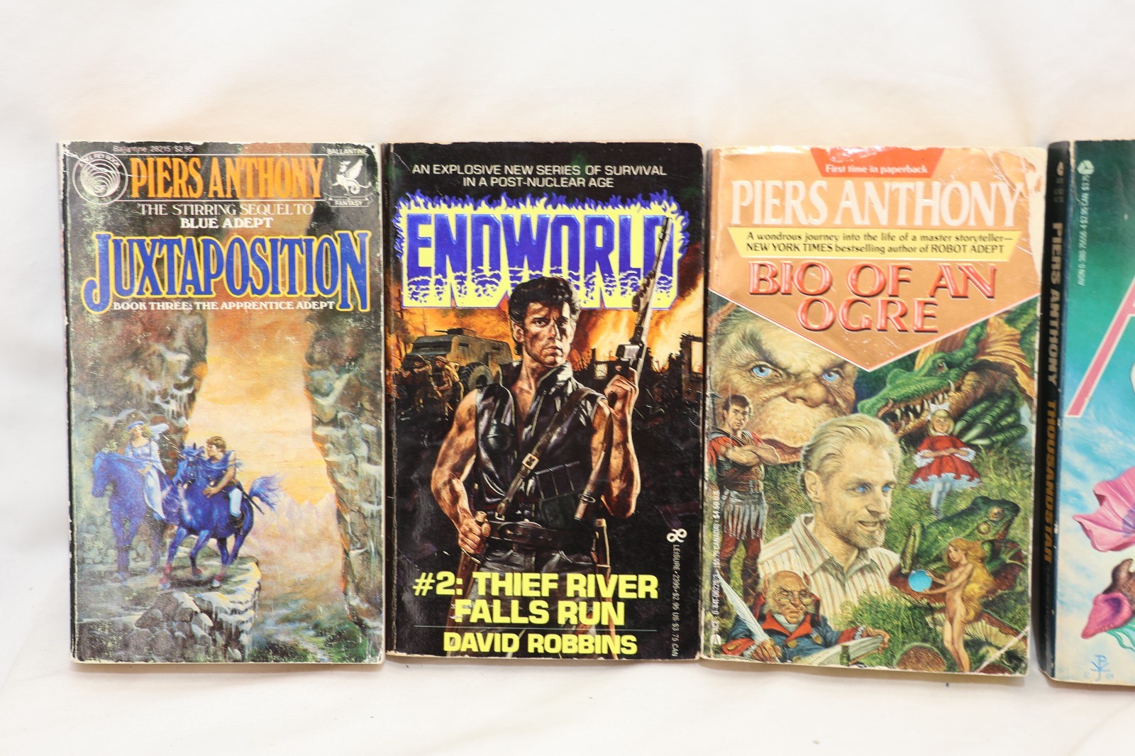 Lot of 20 Science Fiction Books, Paperback, No Duplicates, B670