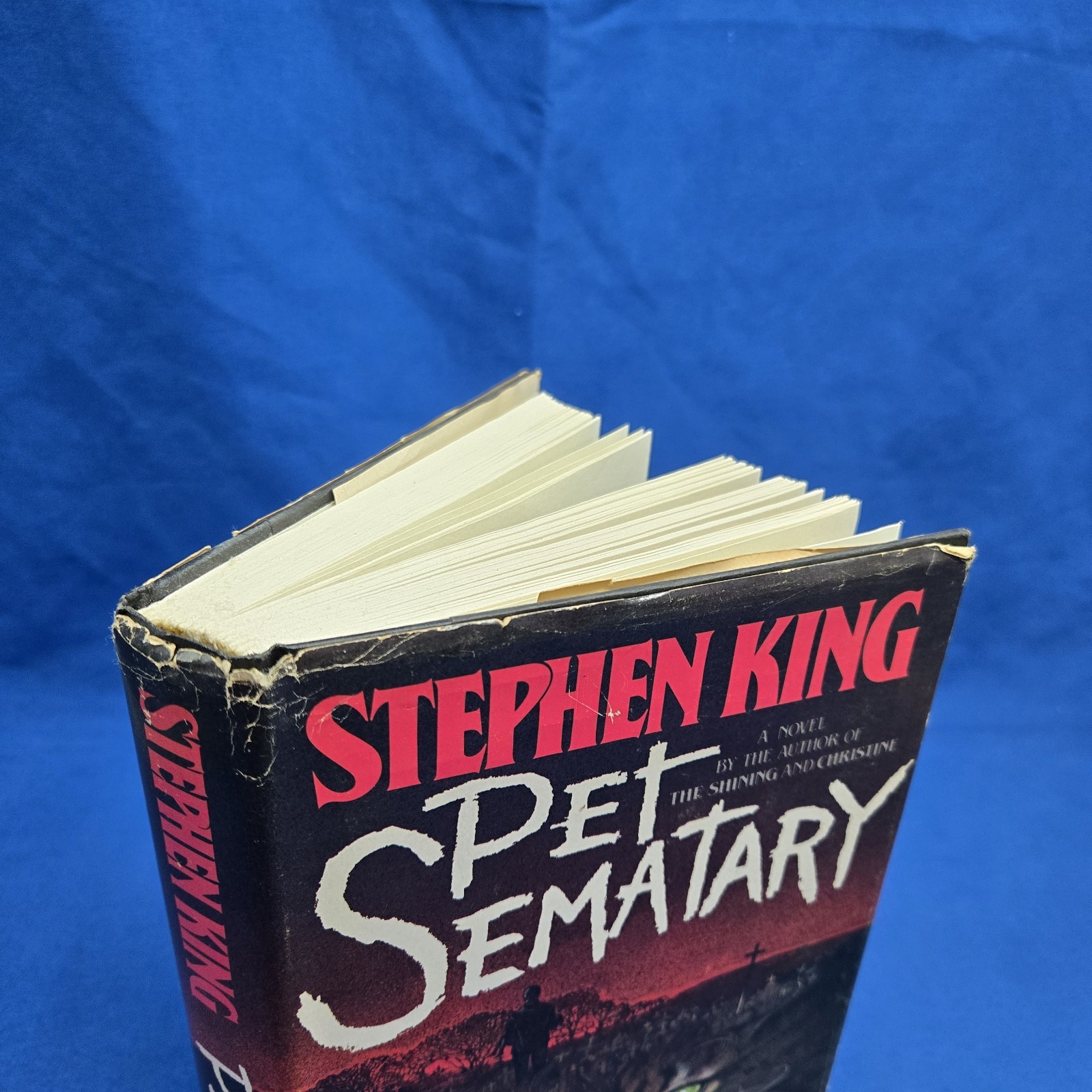 Stephen King Pet Sematary HC DJ Doubleday 1983 Book Club Edition Horror Novel