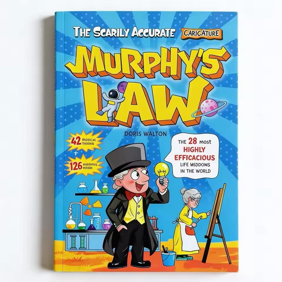 Murphy’s Law Learning Book for Kids 8-12 with 128 Pages Paperback