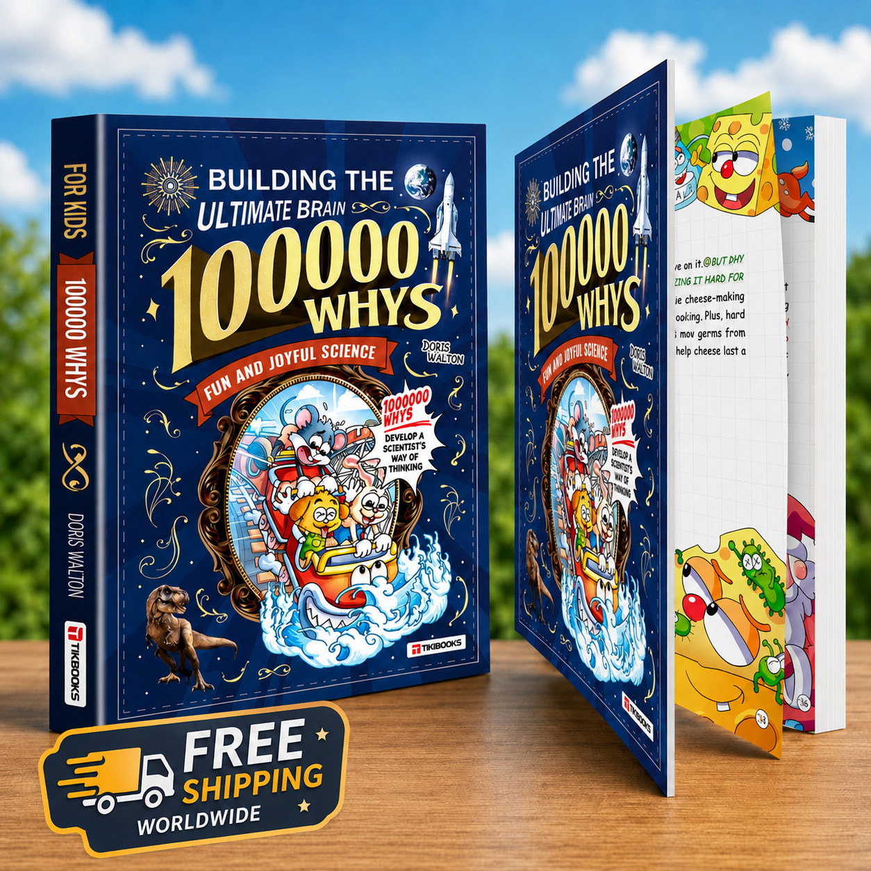 100000 Whys: Building The Ultimate Brain for Kids English Version Fun Science