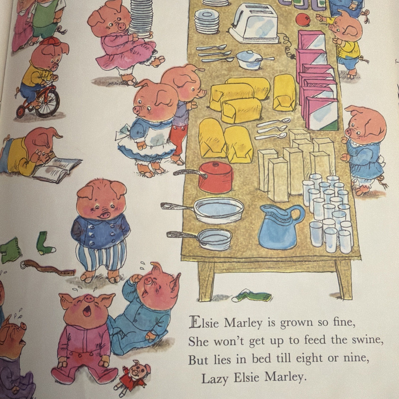 Golden Books Richard Scary‘s Best Mother Goose Ever – Vintage – 10.5” x 12.25”