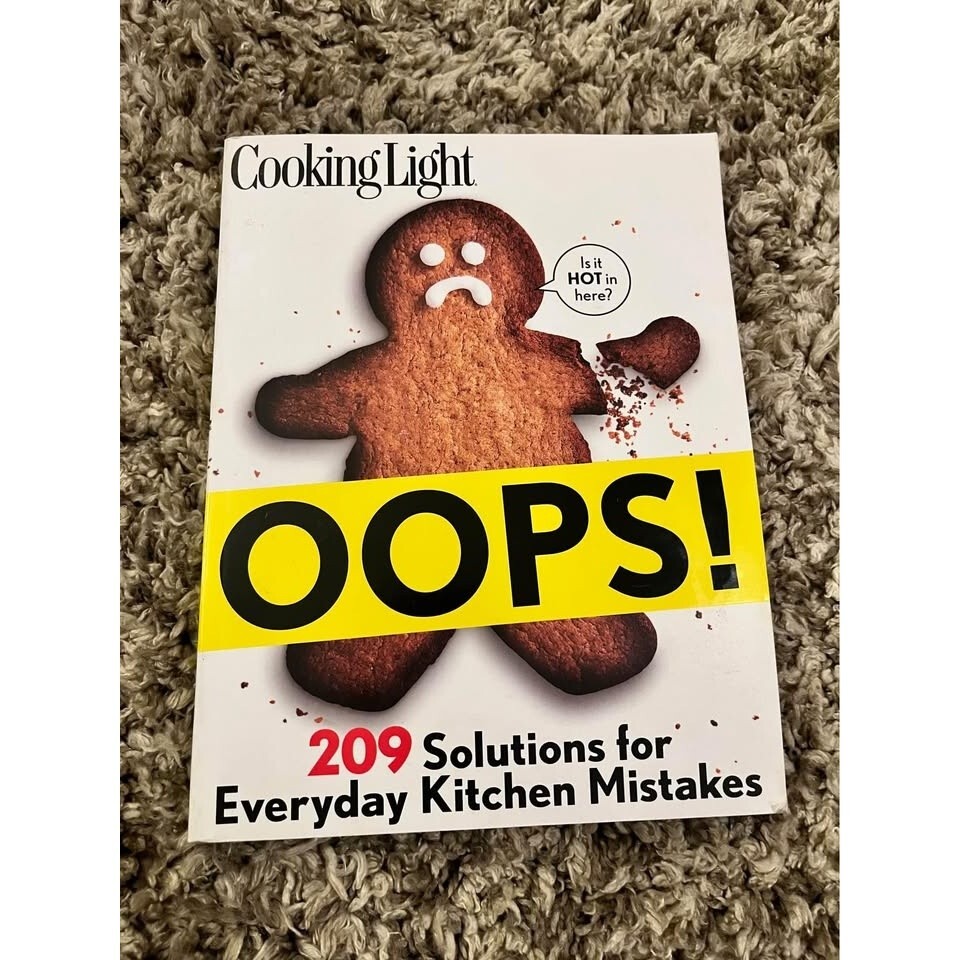 “Oops! 209 Solutions for Everyday Kitchen Mistakes” Paperback; 304 pages