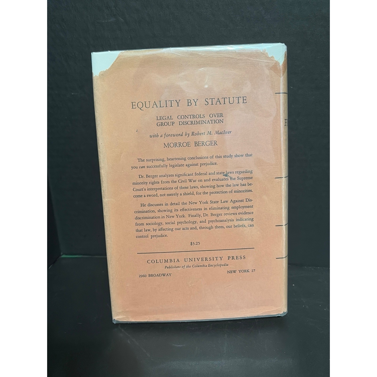 Freedom Through Law (1st Edition, 1952) Robert L. Hale | HC w/ Dust Jacket HTF