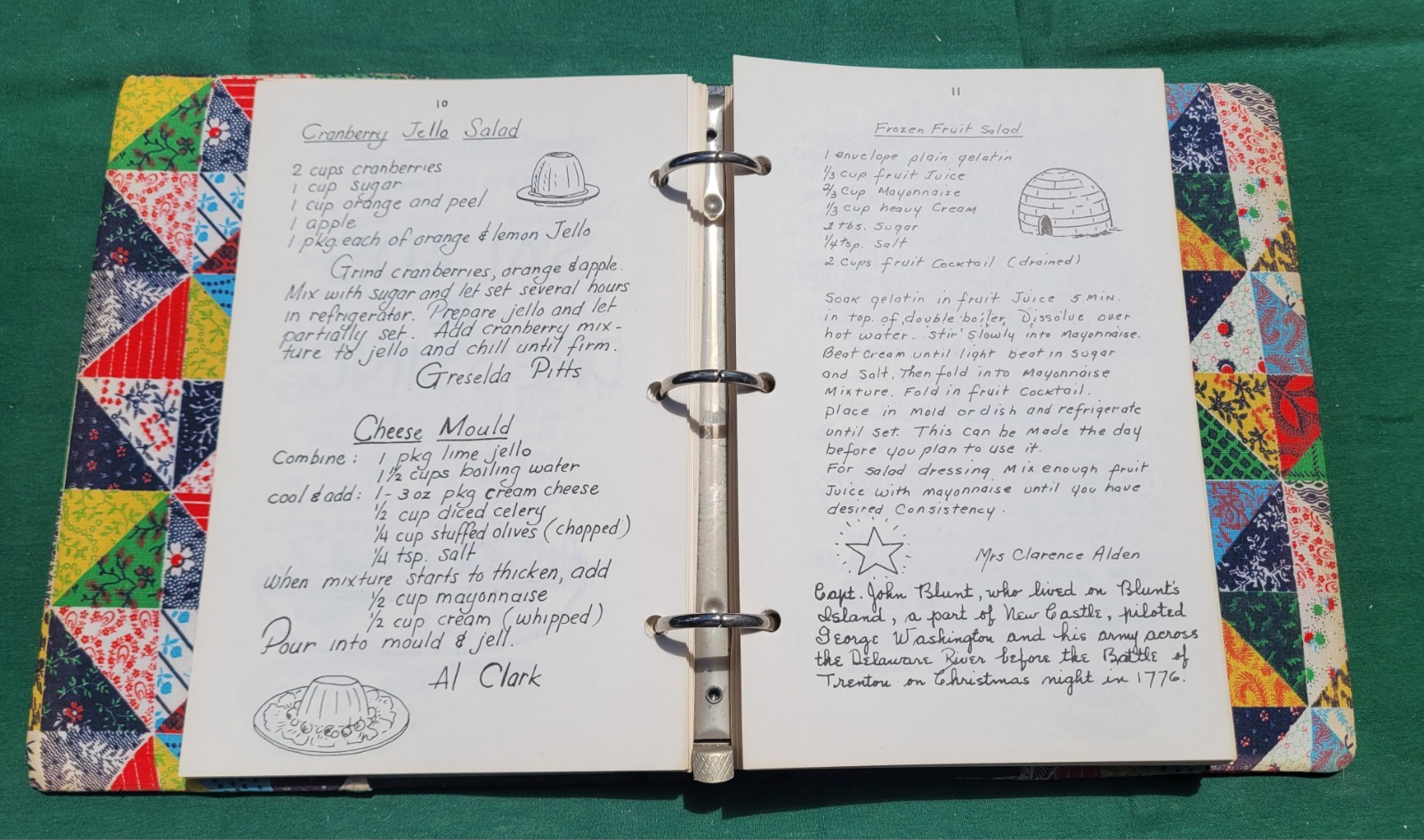 Rare Vintage Great Island Cookbook Paster Donald Silva Milford NH 244 Pages