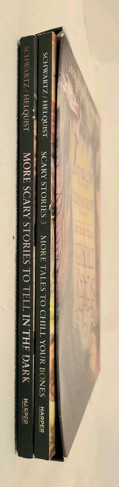 Scary Stories To Tell In the Dark 3 Book Set Alvin Schwartz