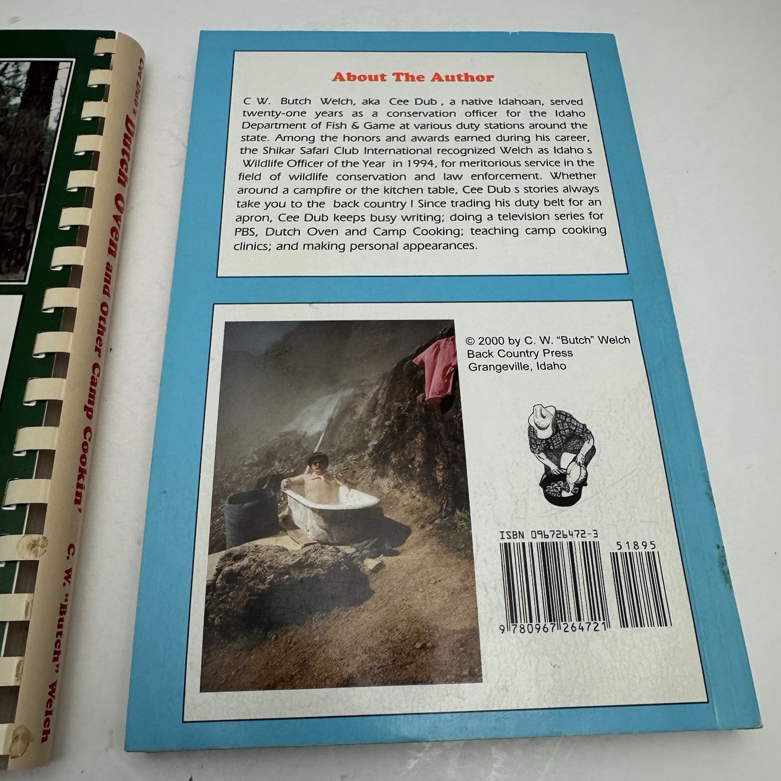 Set Of 2 Cee Dub’s Dutch Oven Cookbooks Recipes And Tall Tales Each 200+ Pages