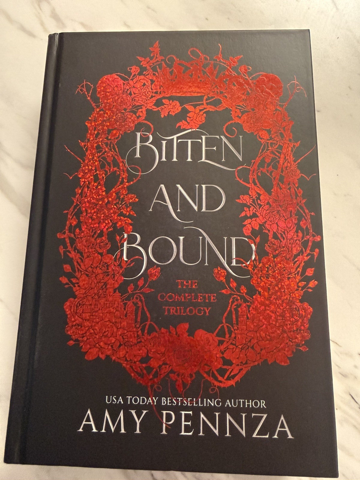 Bitten and Bound Complete Trilogy – SIGNED – Spicy Vampire MMF Dark Romance PB