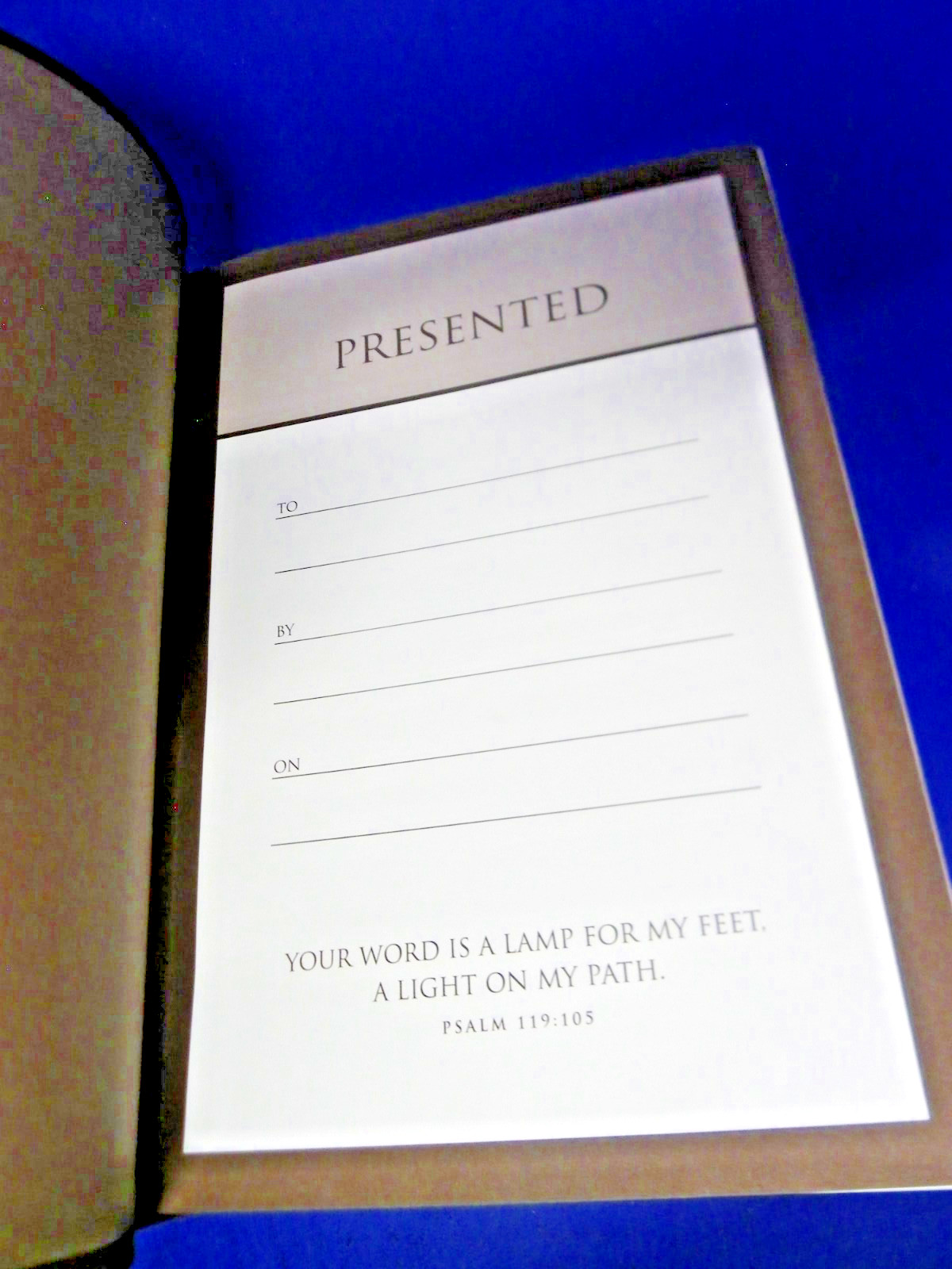 NIV Super Giant Print Reference Bible 16.5-Point Print Size Chocolate Cover