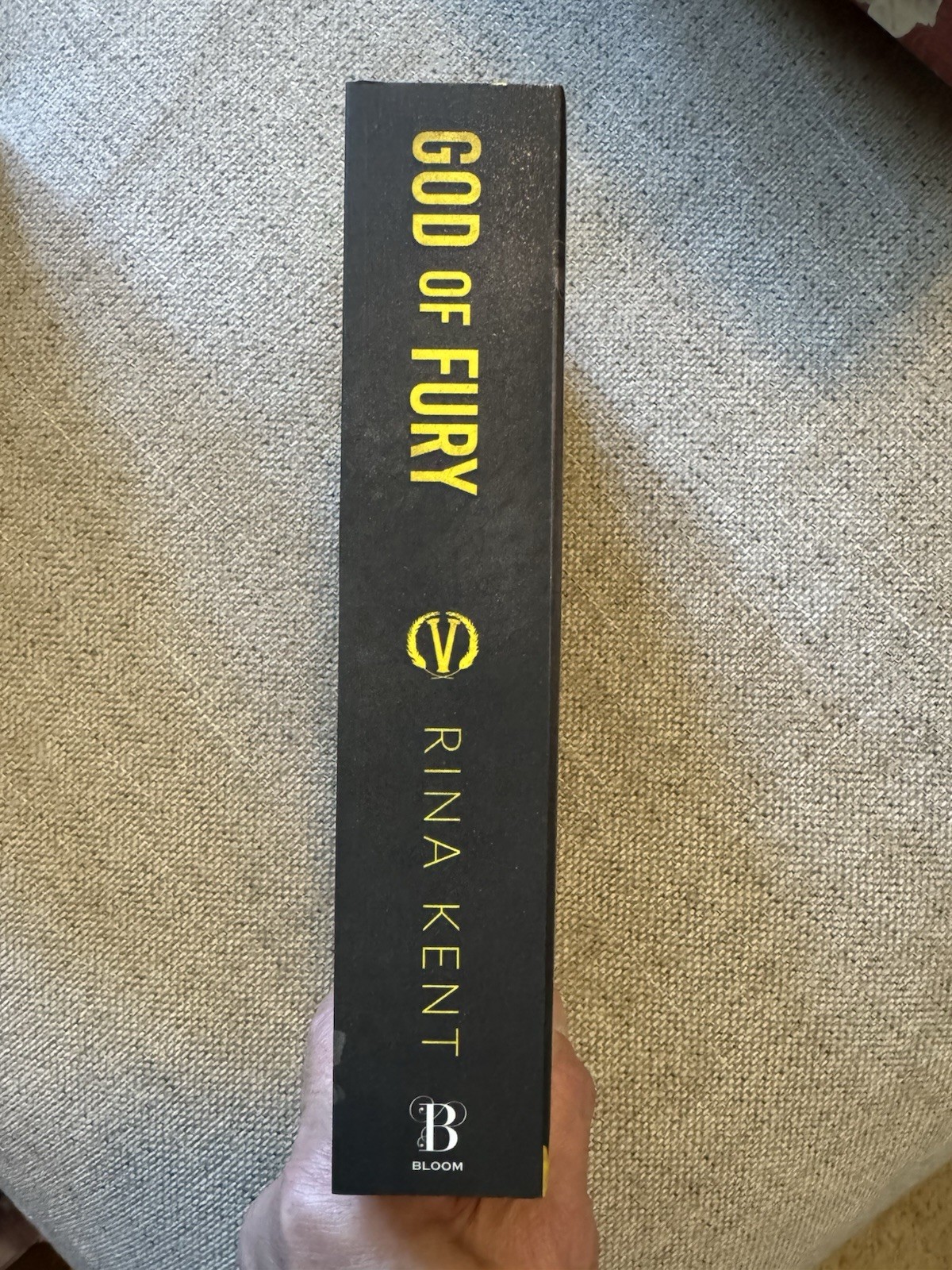 God Of Fury By Rina Kent Signed Deluxe Edition With Sprayed Edges Legacy Of Gods