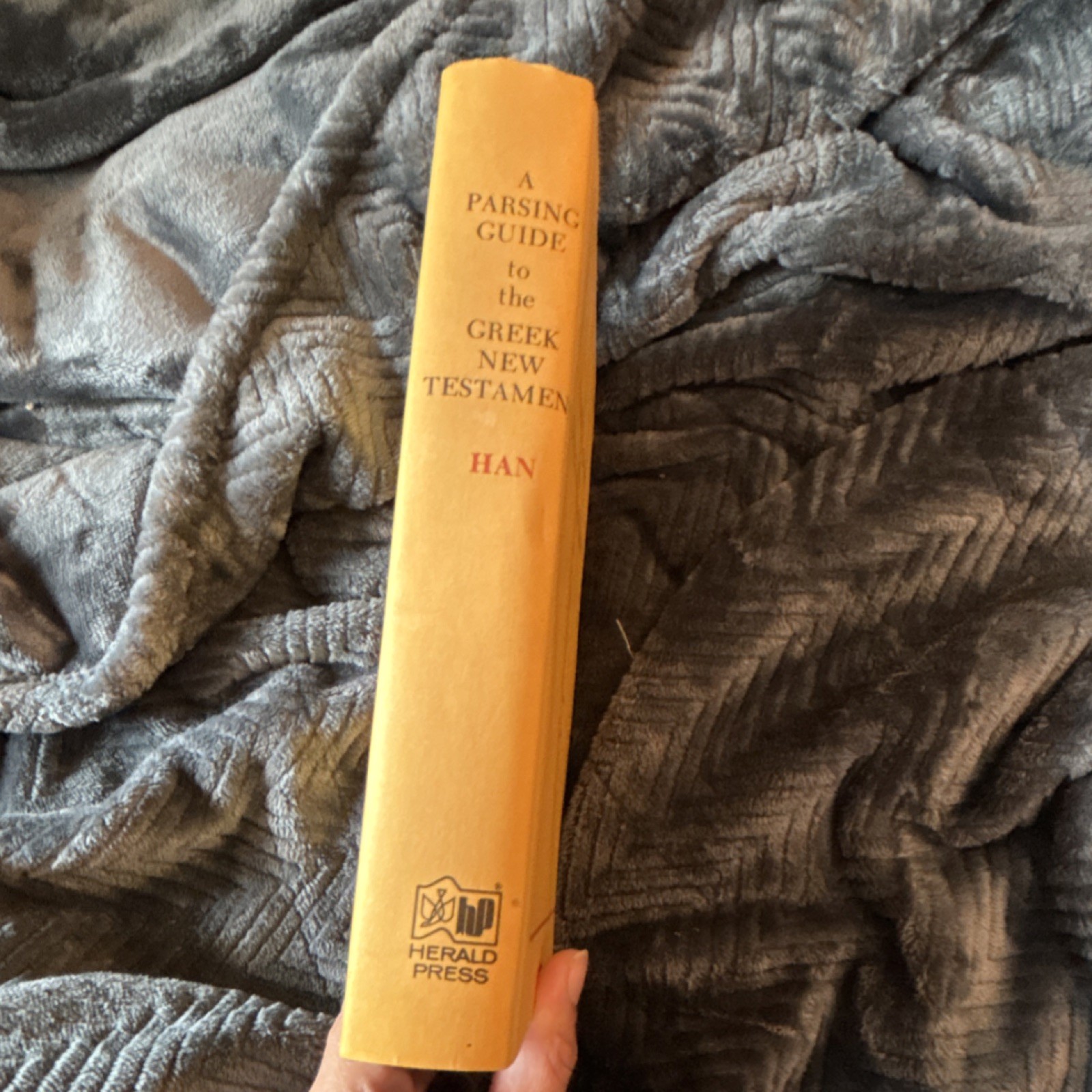 Herald Press A Parsing Guide to the Greek New Testament Han Hardcover Bible