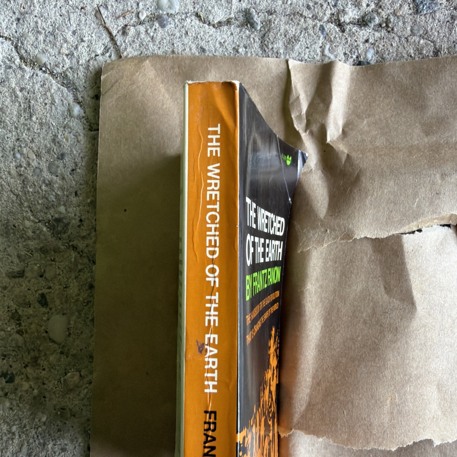 The Wretched of the Earth Frantz Fanon Jean-Paul Sartre 1968 Paperback Vintage