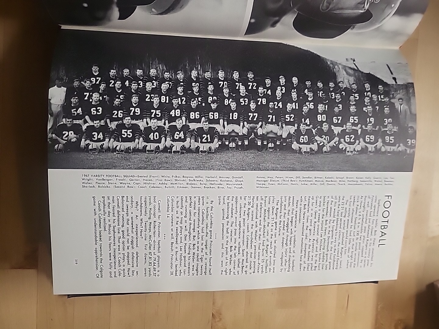 1967 68 Princeton University Bric-a-Brac Yearbook HC ORIGINAL 336 Pages