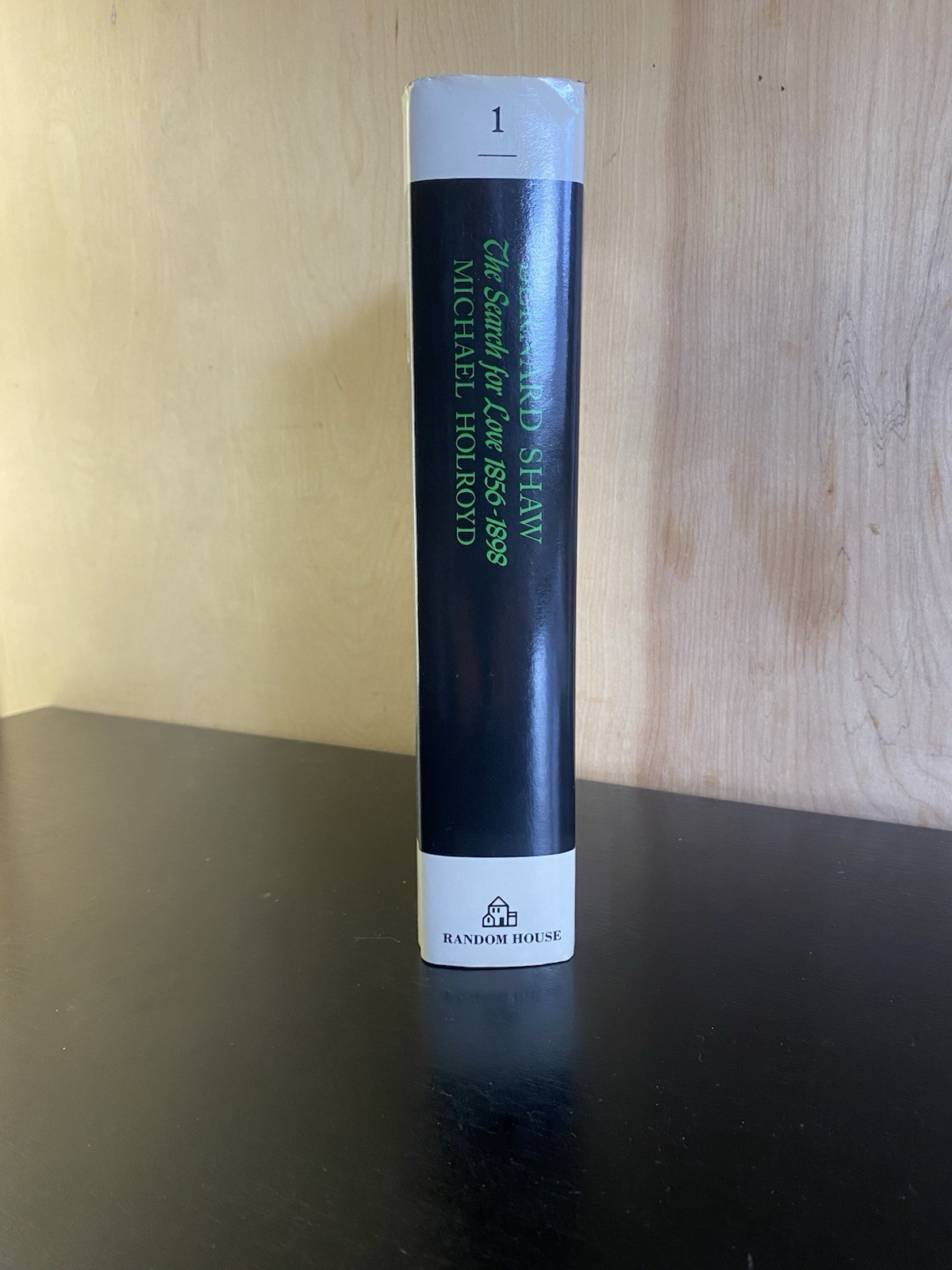 George Bernard Shaw Volume 1 – The Search for Love – HCDJ 1st EDITION 1988