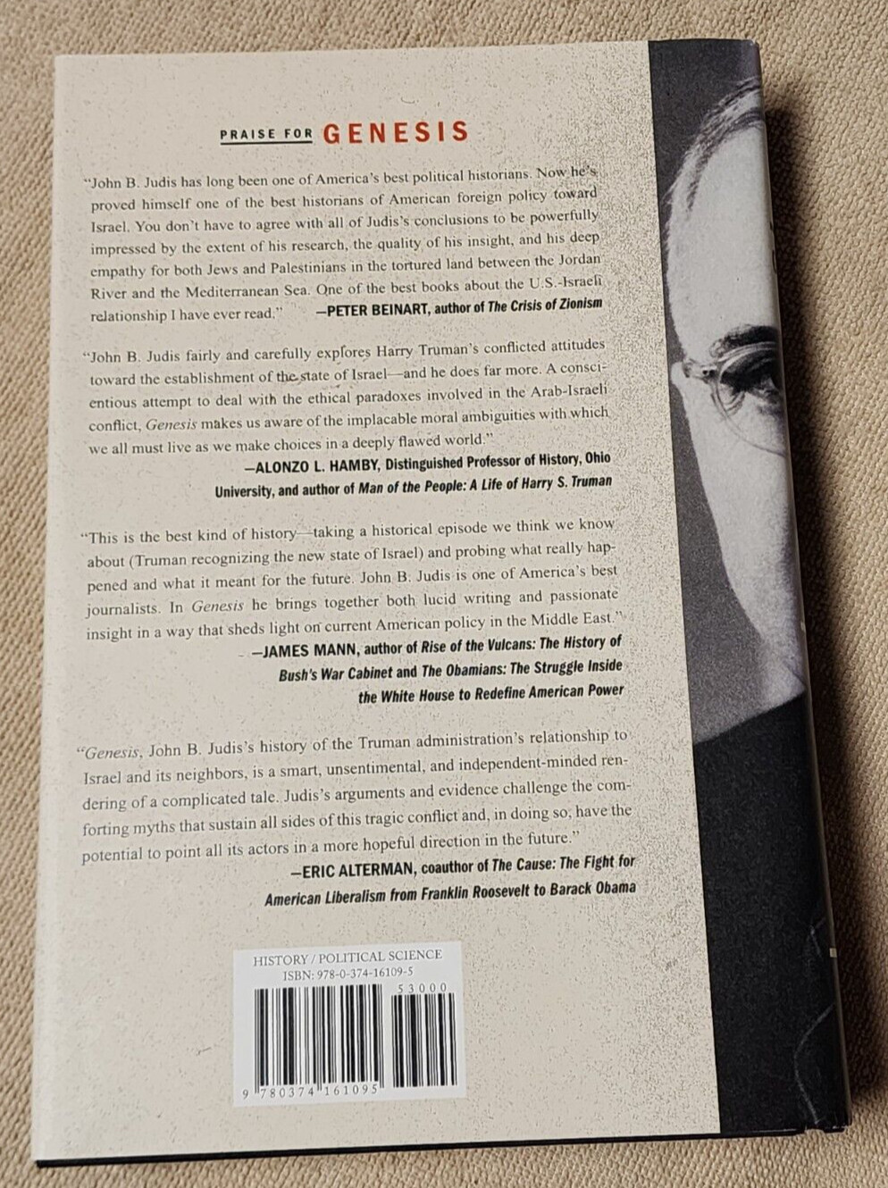 Genesis Truman American Jews Origin of the Arab Israeli Conflict John B Judis