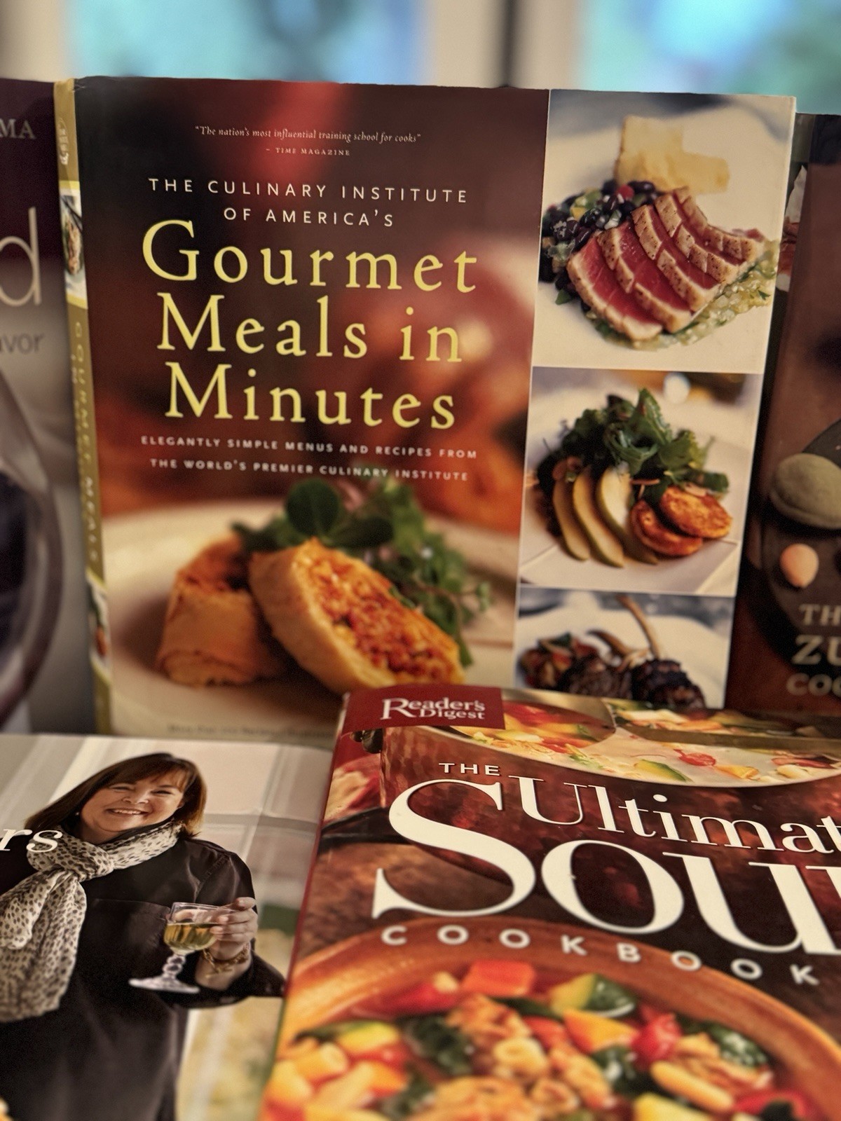 Curated Gourmet Cooking Library | 10 Premium HC/DJ Books | Zuni Cafe First Ed. |