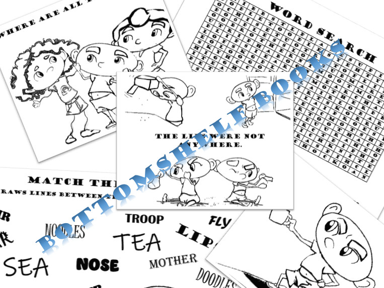 DIGITAL CONTENT- 2025 NO LIPS Coloring and Activity Book-20 Pages PRINTING REQ’D
