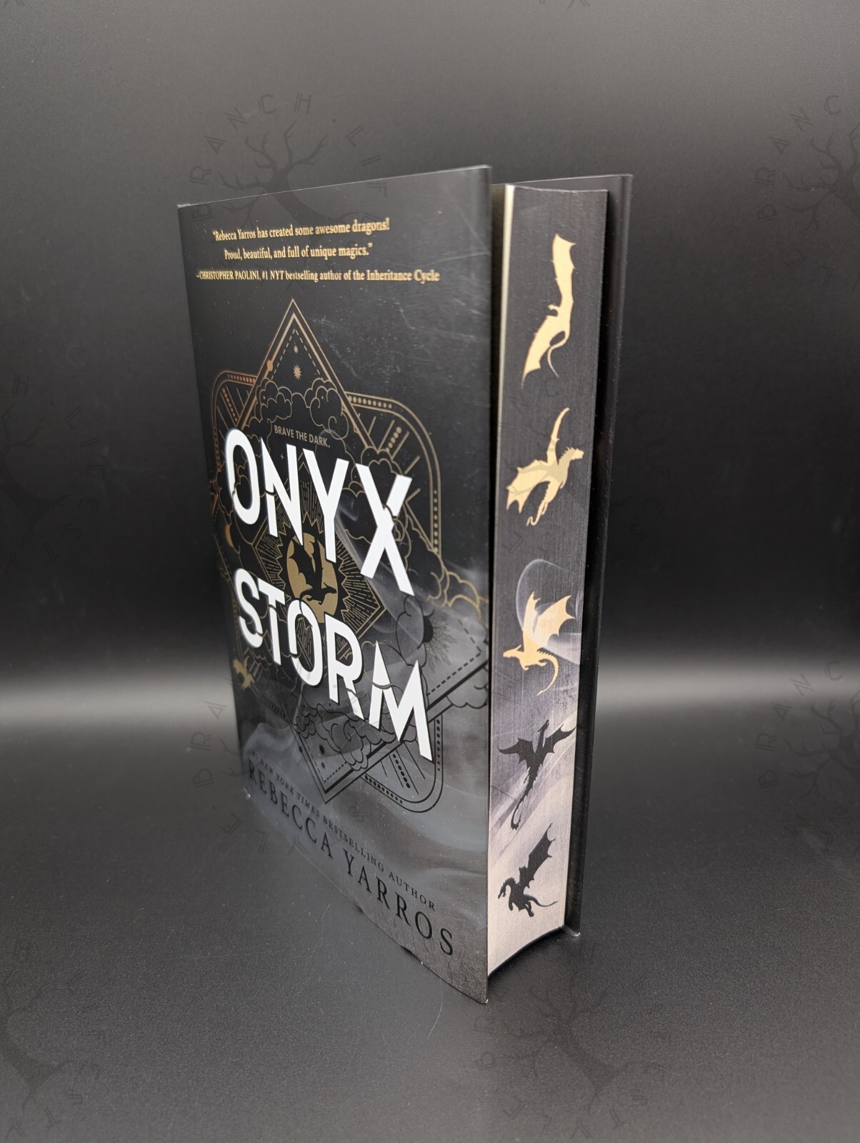 Onyx Storm – Deluxe Limited Edition – Rebecca Yarros 2025, Hardcover – IN HAND!