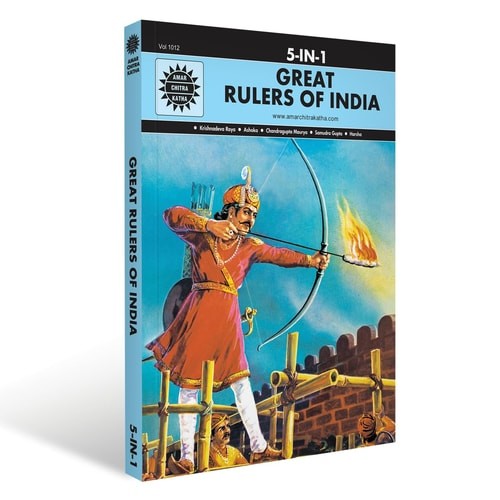 Great Rulers of India 5 in 1:Amar Chitra Katha 5 in 1 Series), Anant Pai, Good B