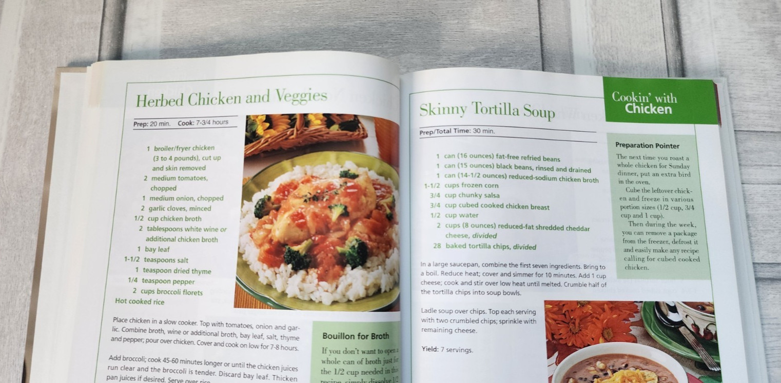 Taste of Home 2006 Weeknight Cooking Made Easy 336 pages hardcover 304 recipes