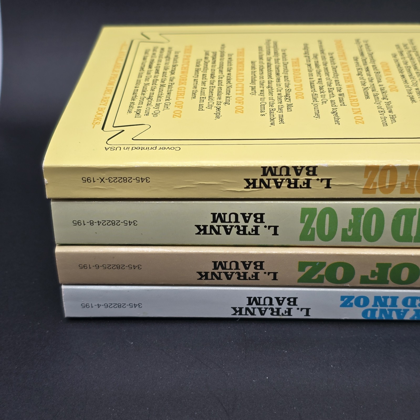 The Magical World of Oz by L. Frank Baum 4 Book Box Set Del Rey Paperback