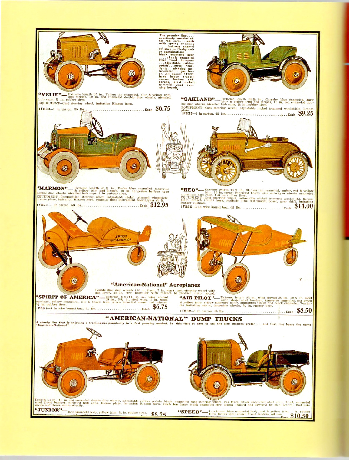 1999 Pedal Cars Larry Bloemker-Robert Genet- Ed Weirick 128 Pages Like New
