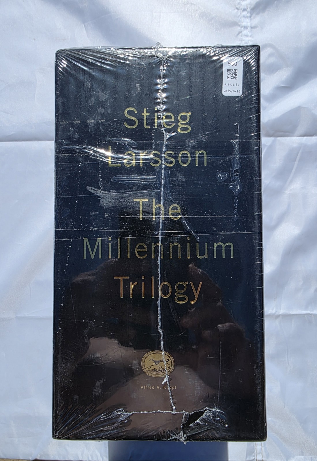 Stieg Larsson The Millennium Trilogy Four Volumes Slipcased Edition Sealed.