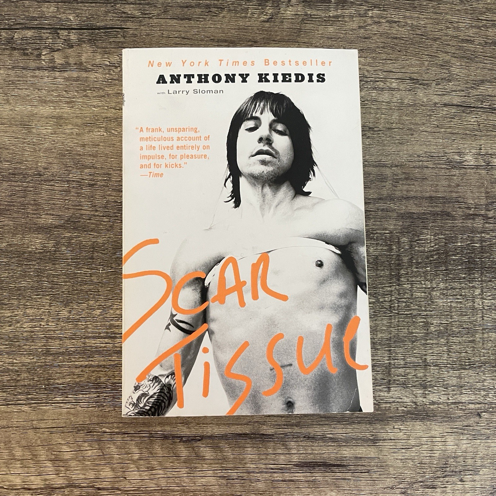 Phil Collins Steven Tyler Anthony Kiedis rock memoir book lot