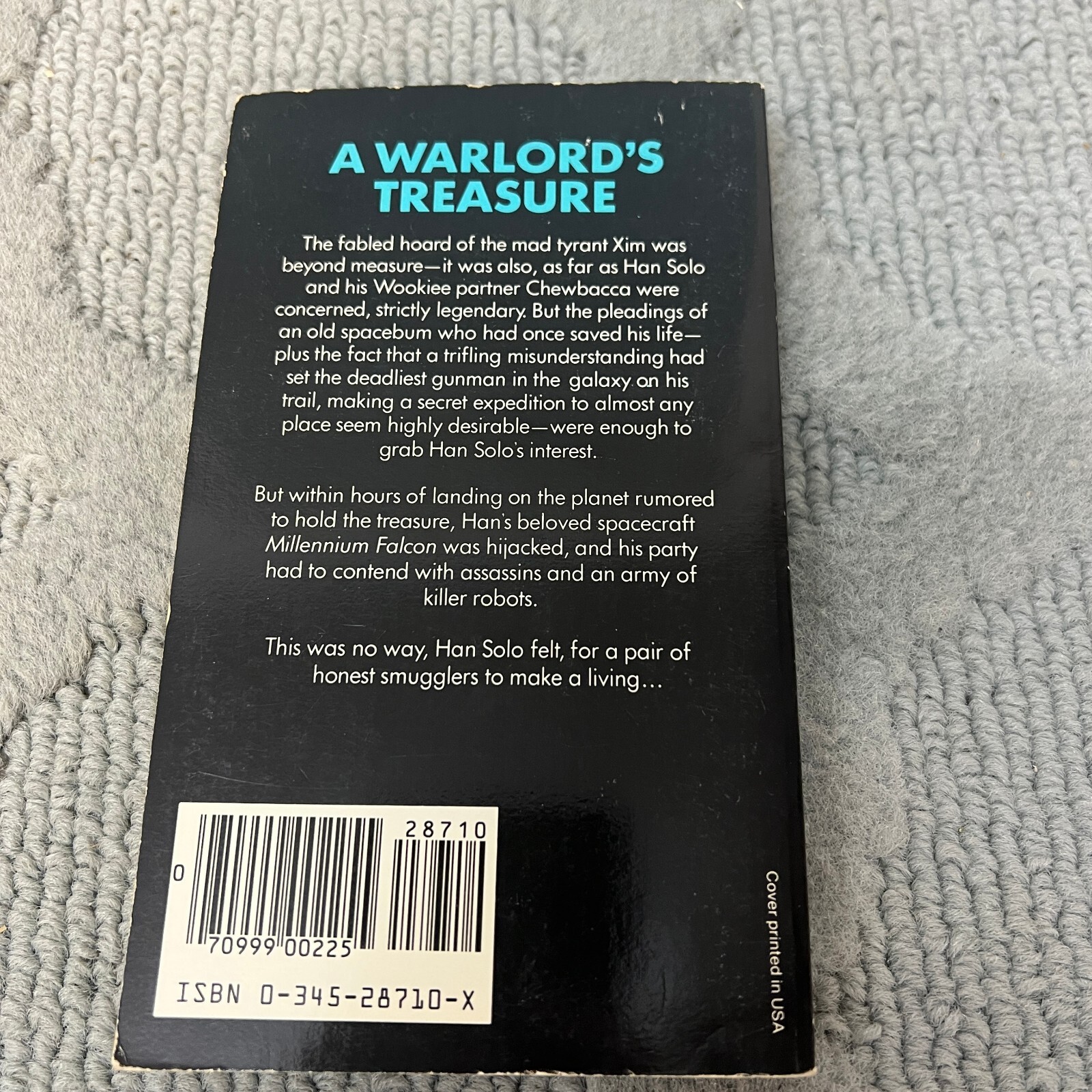 Han Solo And The Lost Legacy Science Fiction Paperback Book by Brian Daley 1983