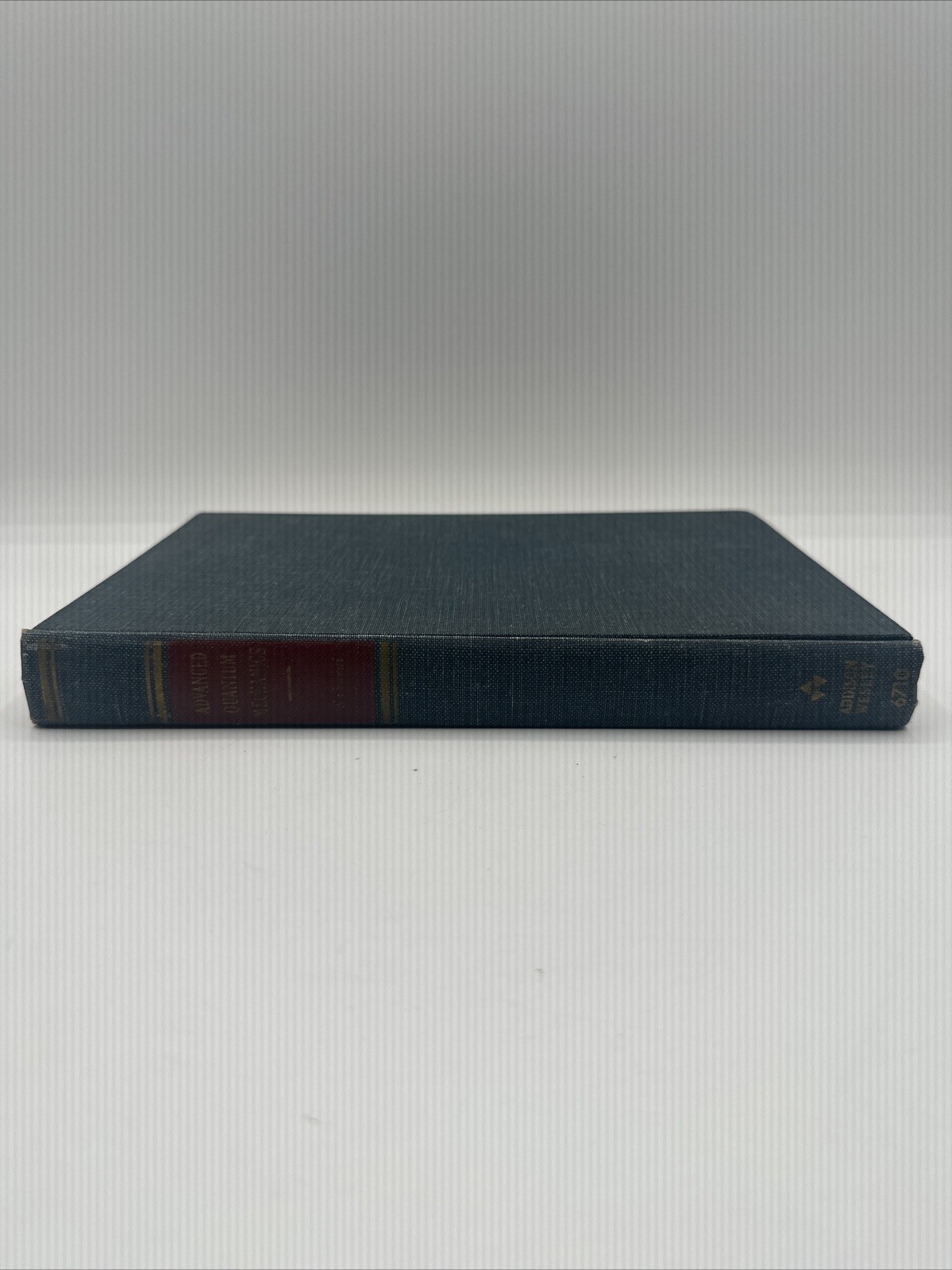 Advanced Quantum Mechanics 1967 J J Sakurai Hardcover 336 Pages