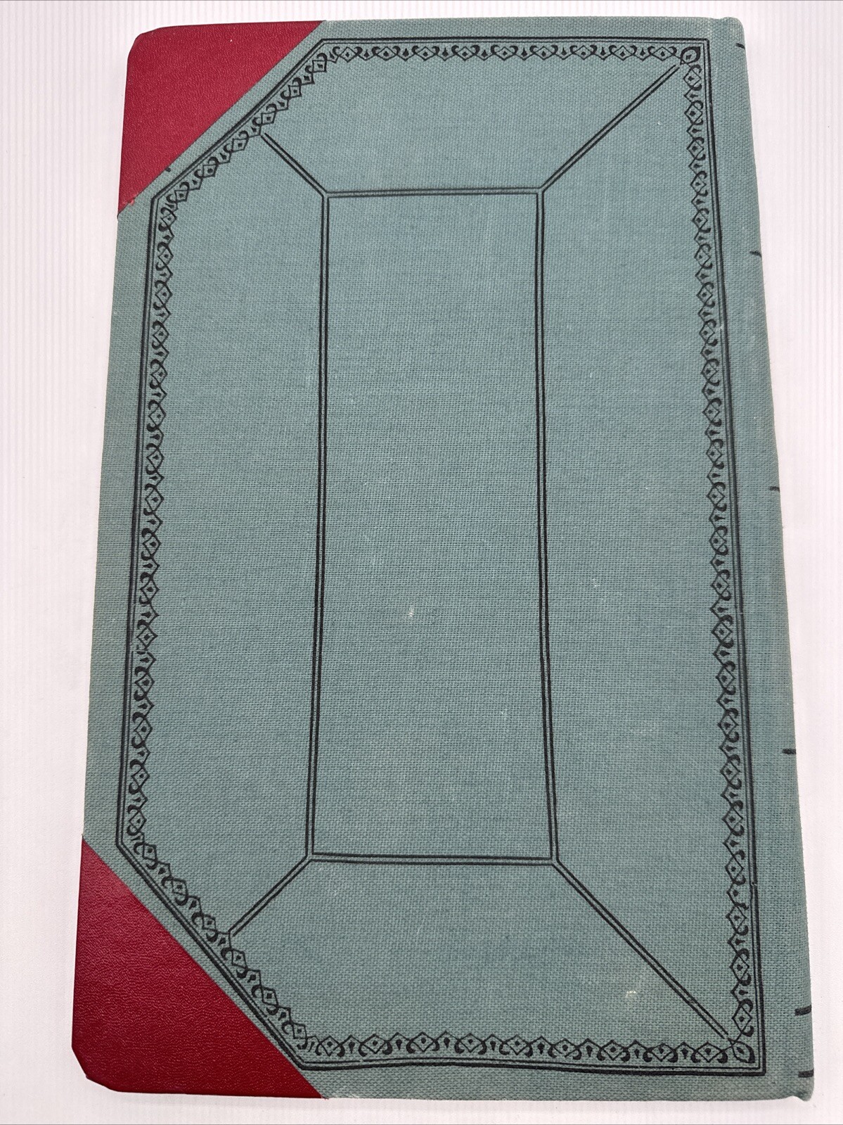 Record Book Mostly Blank Vintage Few Pages Missing Hardcover 12.75 By 8 Inches