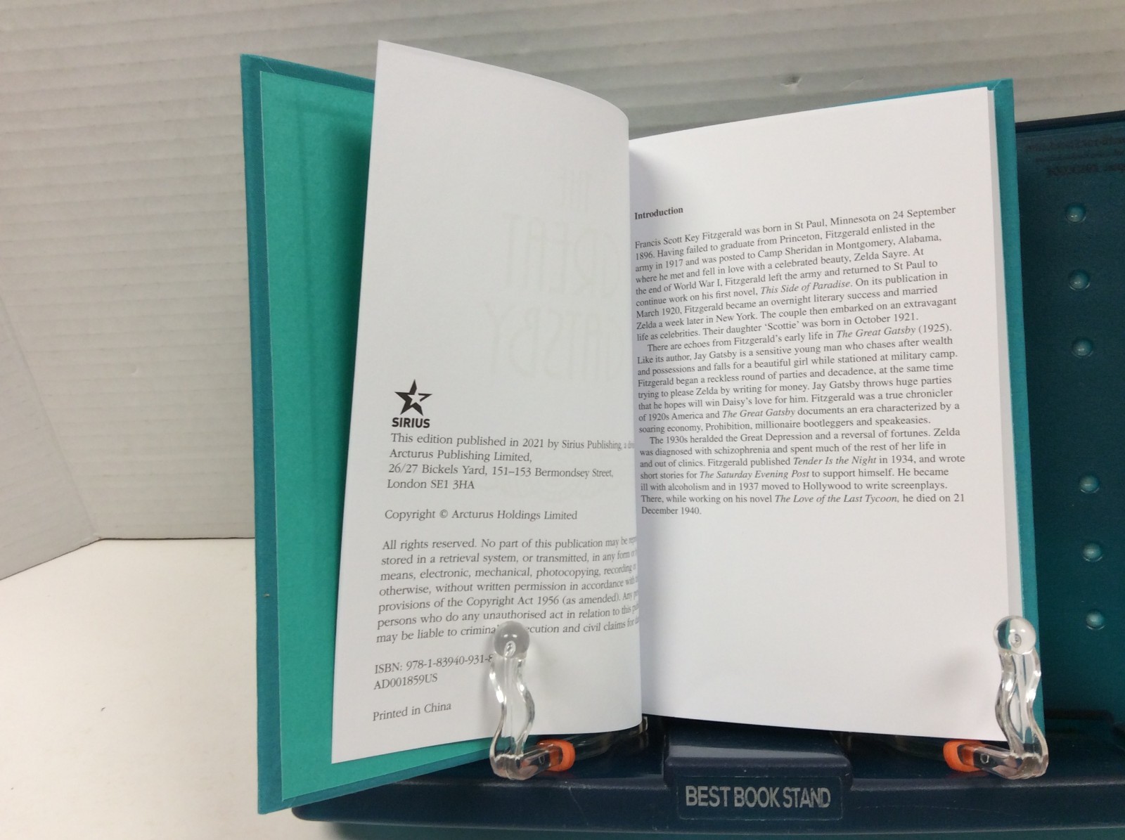 THE F. SCOTT FITZGERALD COLLECTION 5 HC in Box 2021