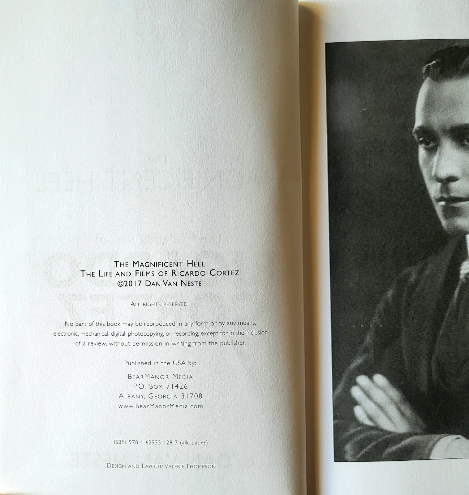 The Magnificent Heel: The Life & Films of Ricardo Cortez, Dan Van Neste PB 2017