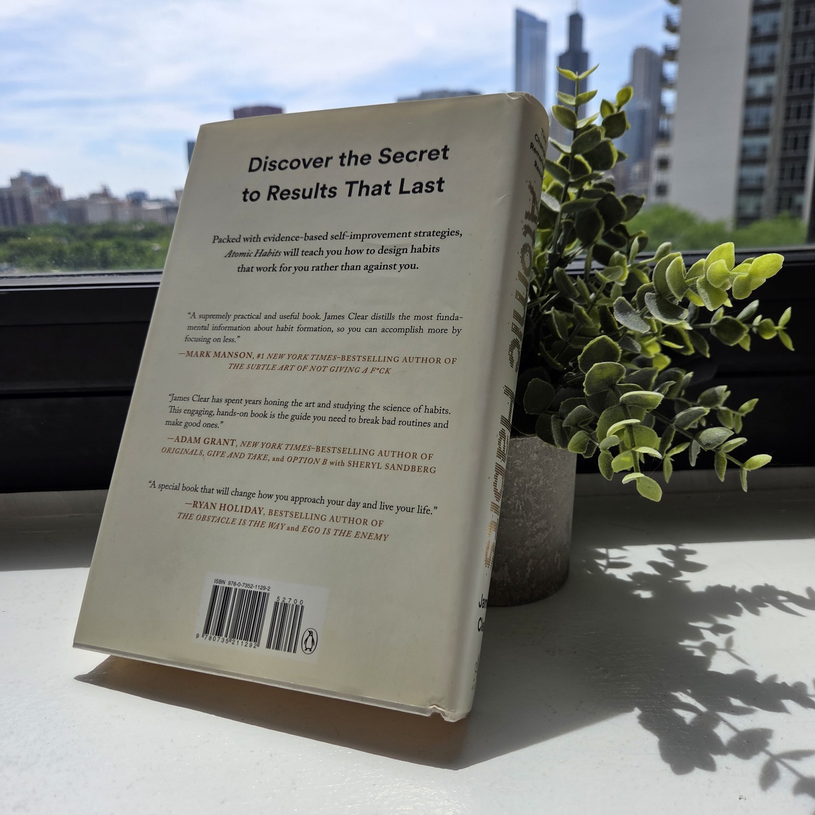 Atomic Habits by James Clear (2018, Hardcover)