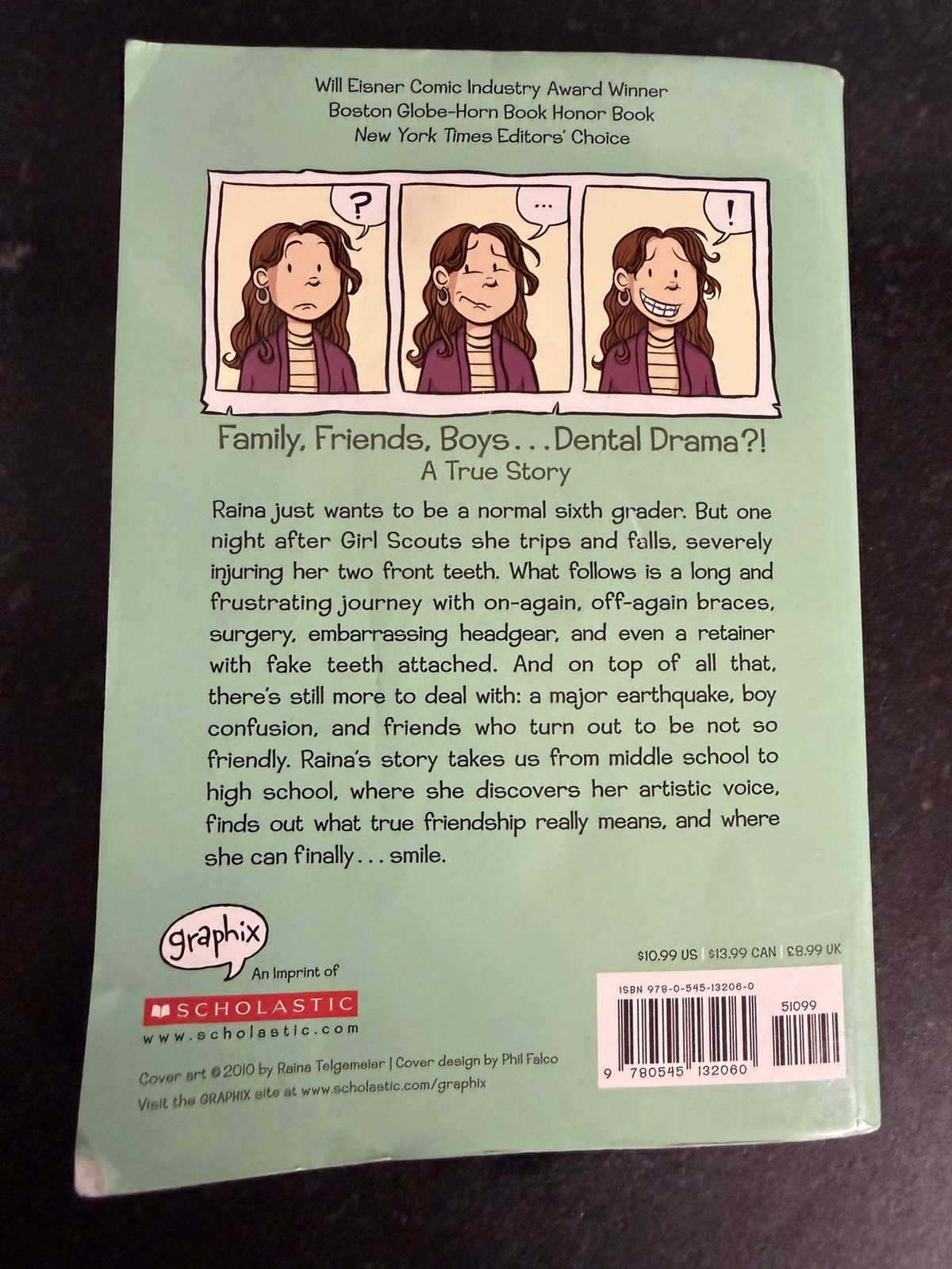 Raina Telgemeier 5 Book Lot Smile Sisters Guts Drama Ghosts Graphic Novels