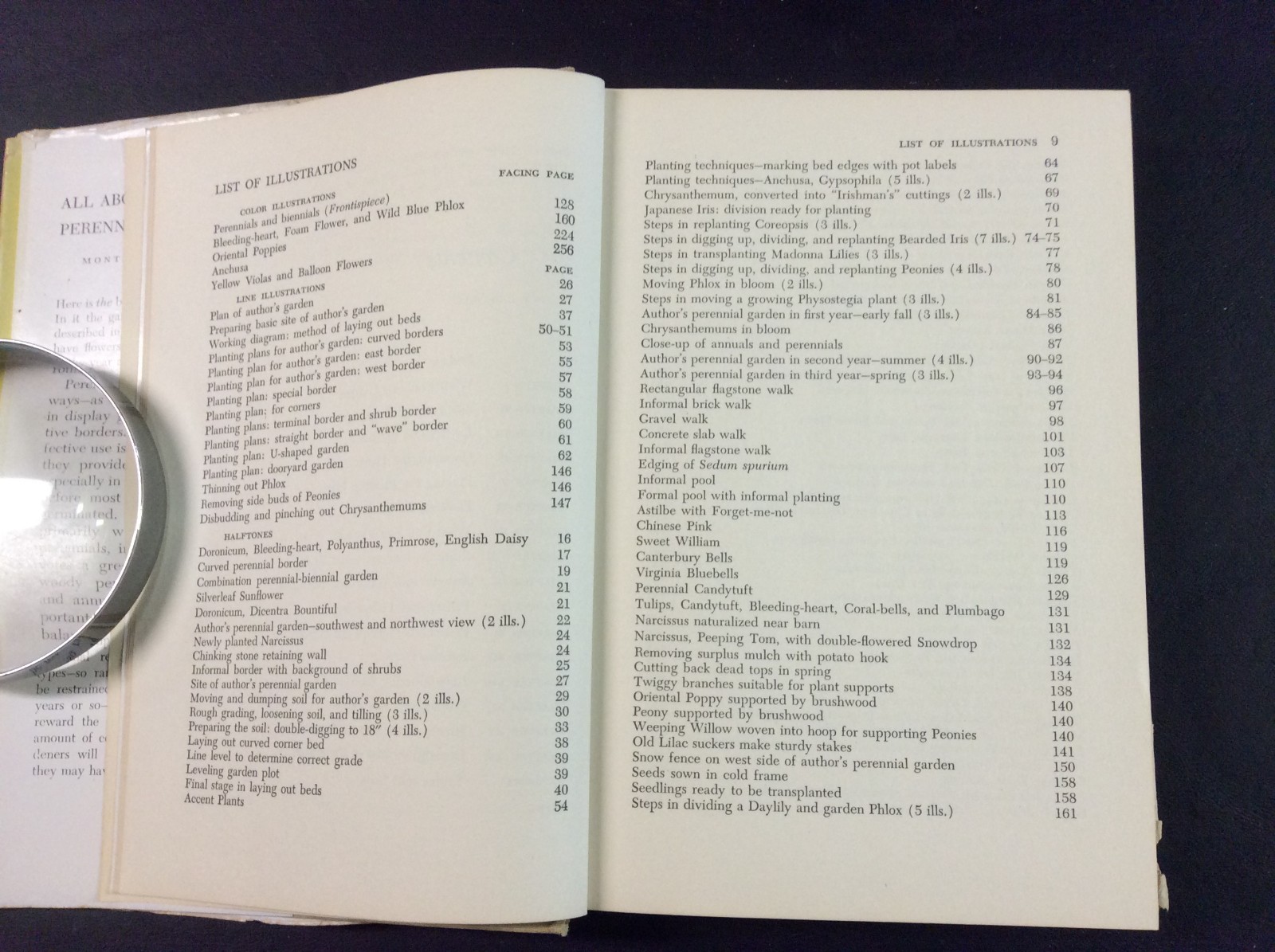 All About the Perennial Garden by Montaque Free Hardcover 1955 352 pages (AC)