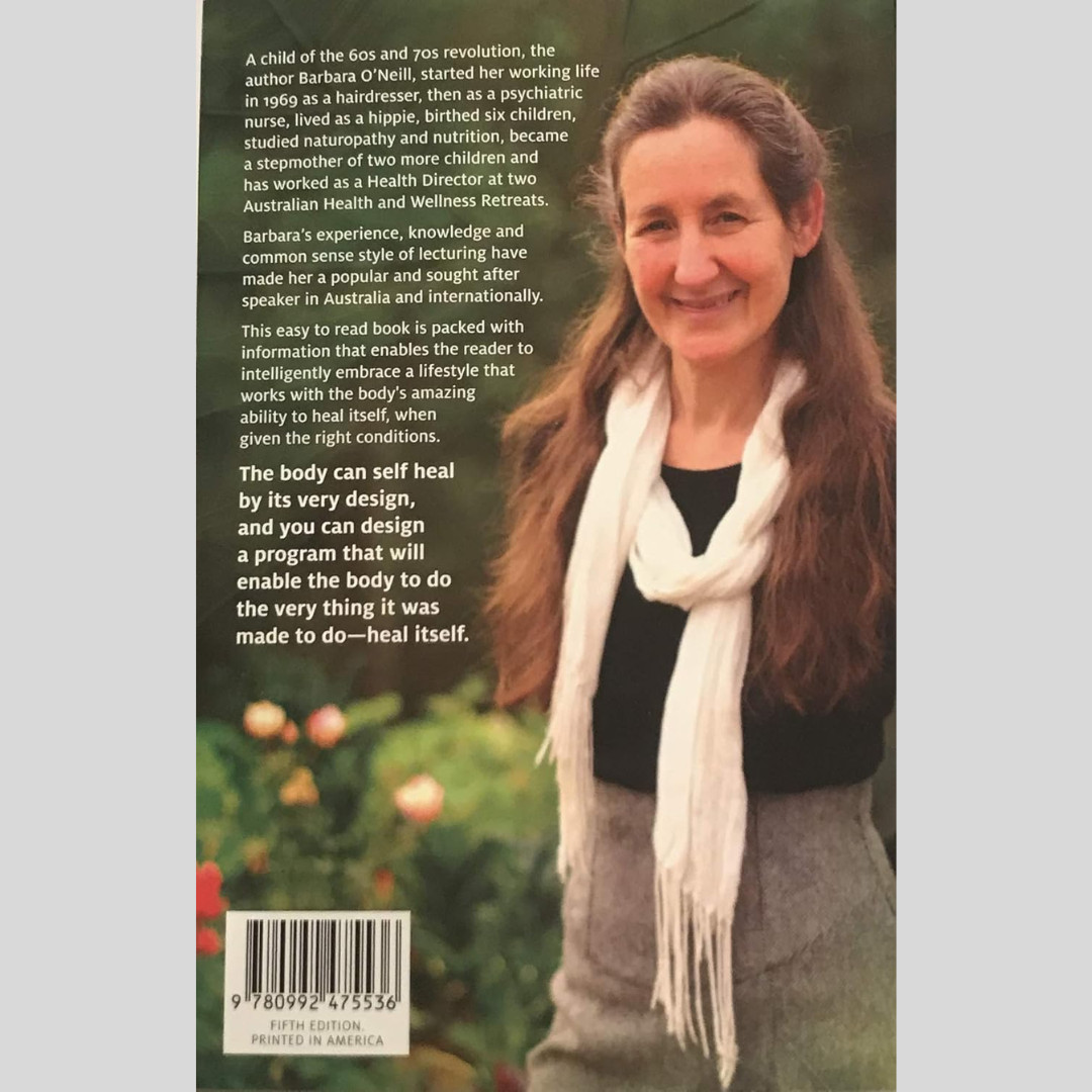Self Heal By Design and Sustain Me Barbara O’Neill Book Set Paperpack New!