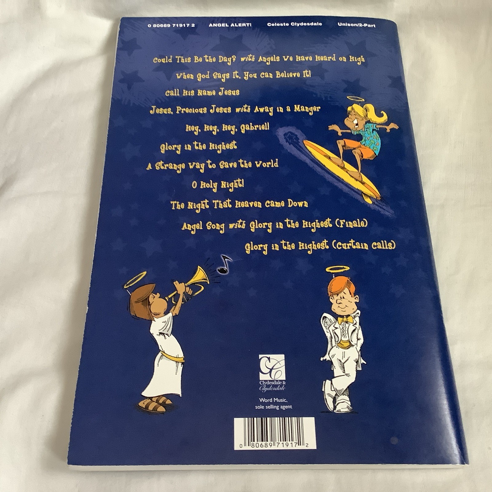 Angel Alert! The Night That Heaven Came Down by Celeste Clydesdale (PB) – VG+!!