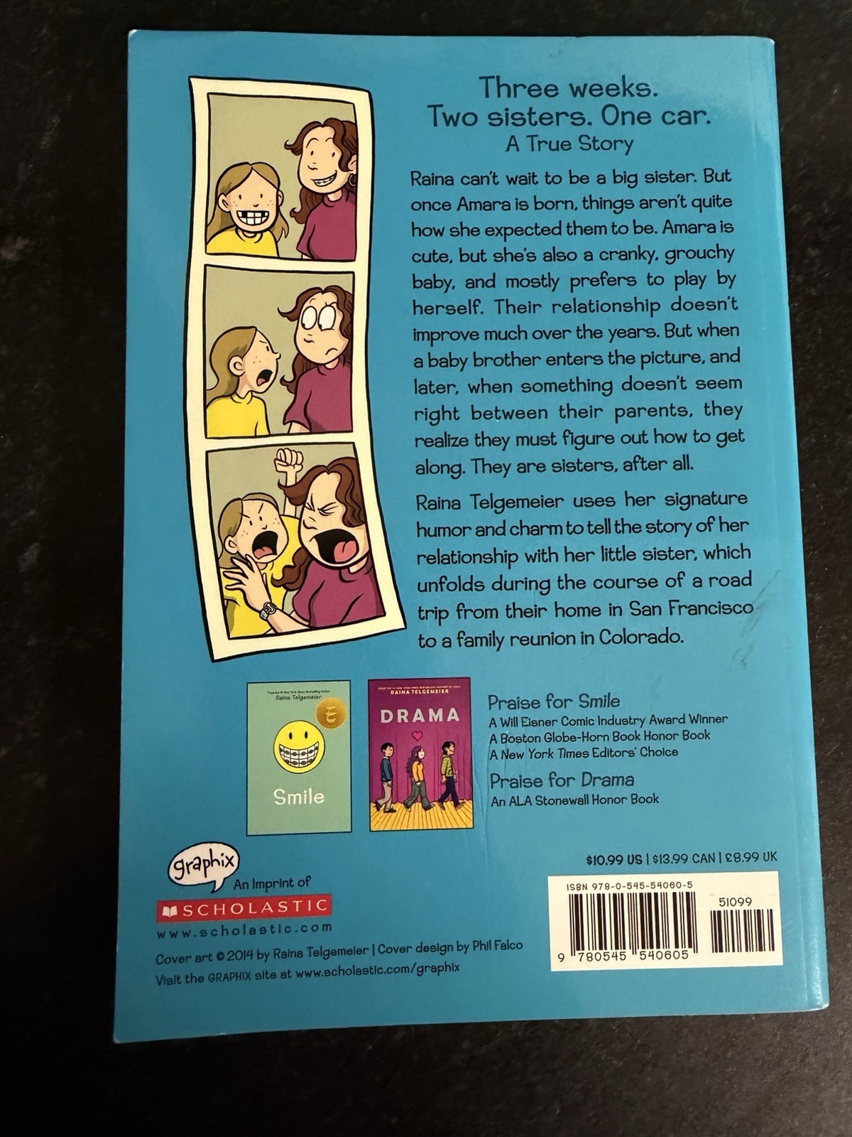 Raina Telgemeier 5 Book Lot Smile Sisters Guts Drama Ghosts Graphic Novels