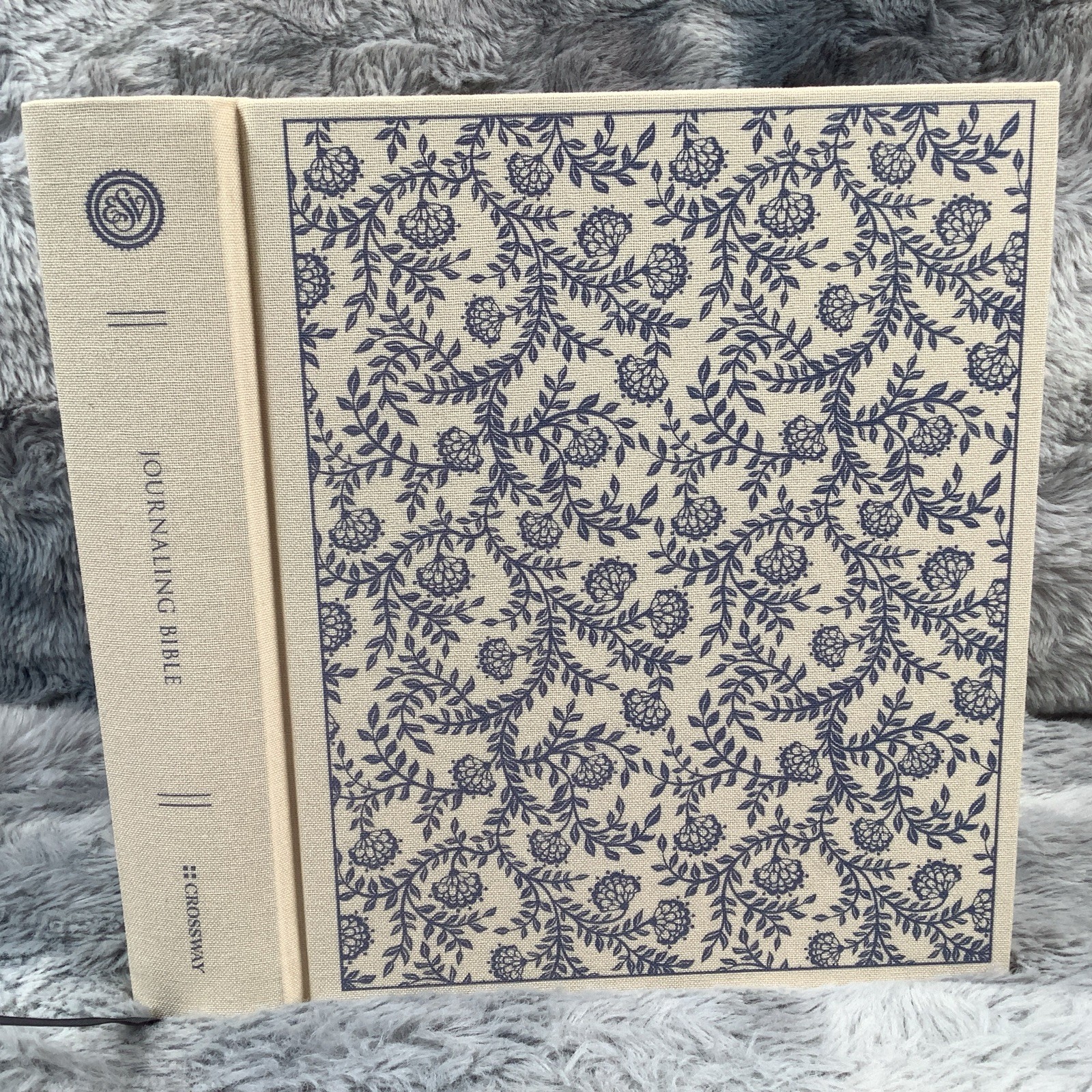 ESV Journaling Bible Cloth Over Board Floral Cover