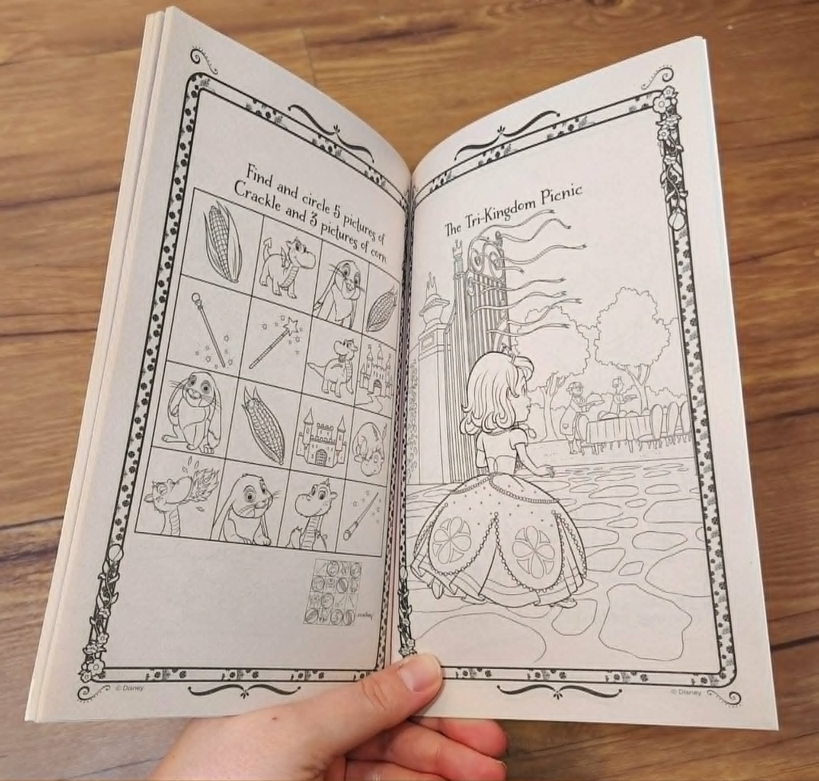 Sofia the First Coloring & Activity Book 8″x5″ 2013 Stickers