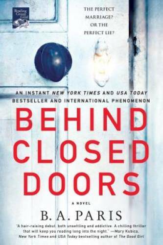 Behind Closed Doors: A Novel – Paperback By Paris, B. A. – GOOD