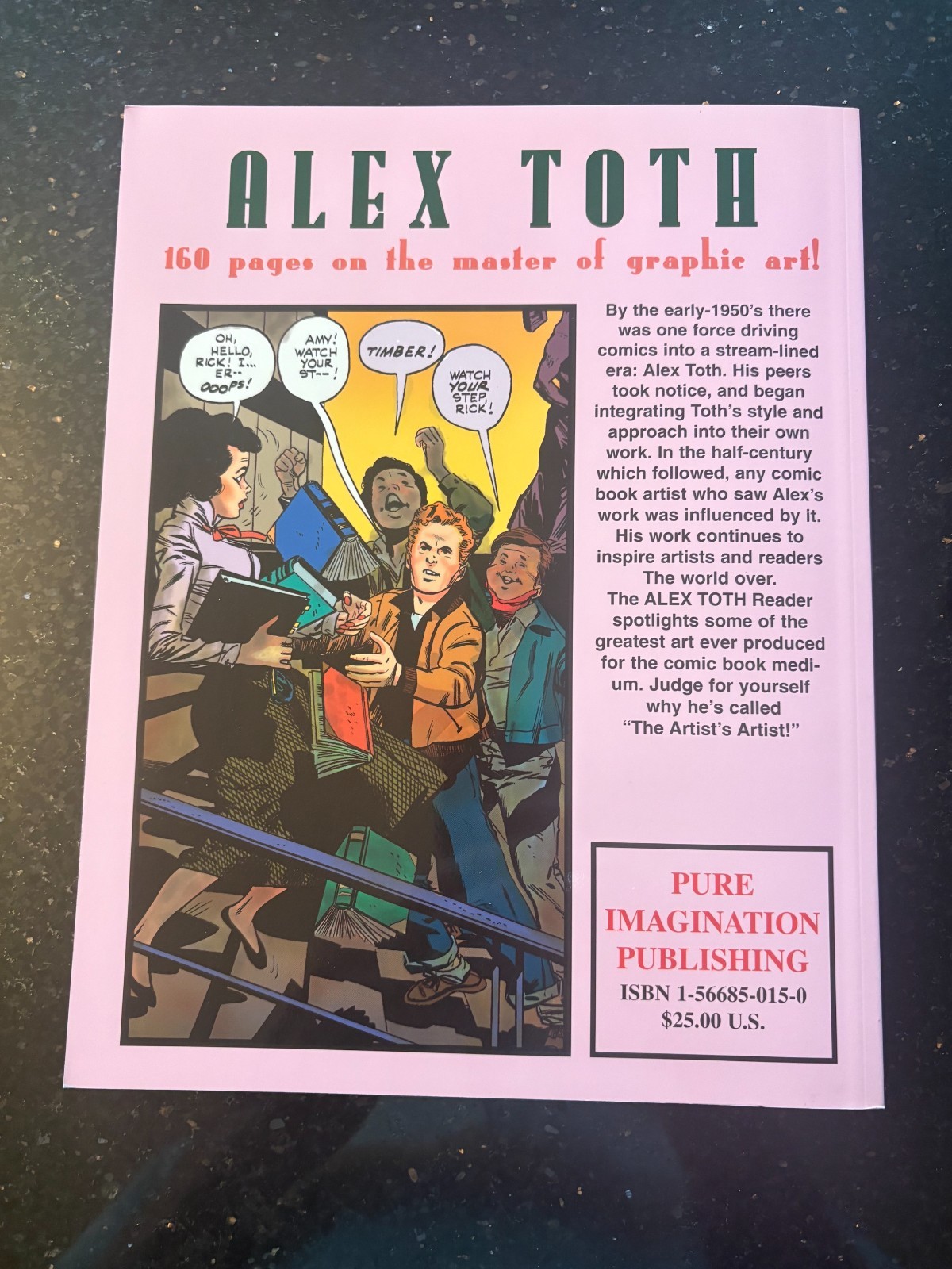 The Toth Reader-Alex Toth-1st ed.-Pure Imagination Publishing-160 pages-NM!